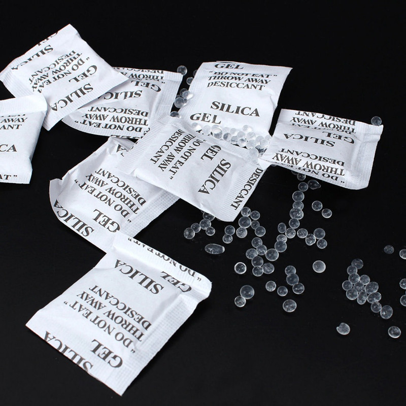 Food Storage Non Toxic - 50/100 Packs Niet Giftig Silicagel Droogmiddel