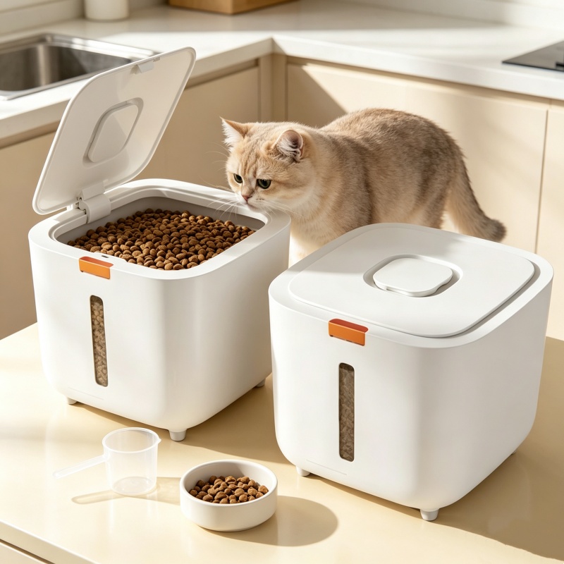 Food Storage For Dog - 5/7KG opbergdoos voor dierenvoer, verzegelde voedselcontainer