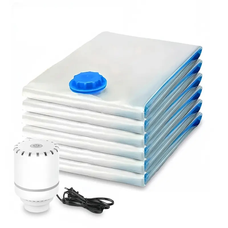 Food Storage Method - Elektrische pomp voor compressiezakken, reisvacuümpomp, mini-vacuümverzegelmachine,