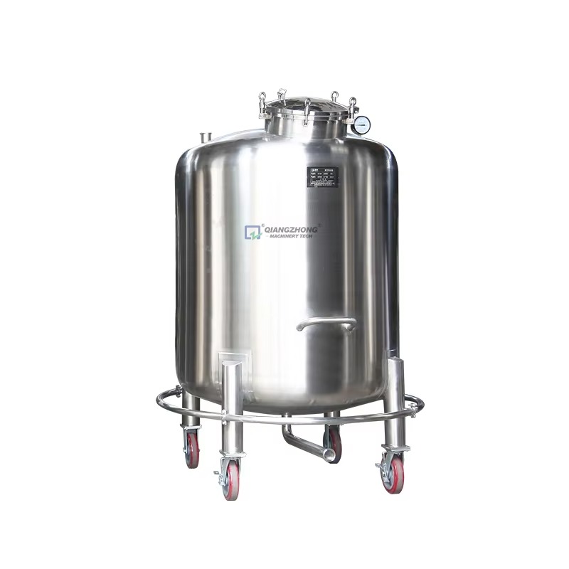 Best Food Storage - 【Bestseller】Voedselveilige RVS Opslagtank 1000L Sanitaire Vloeistofbuffer