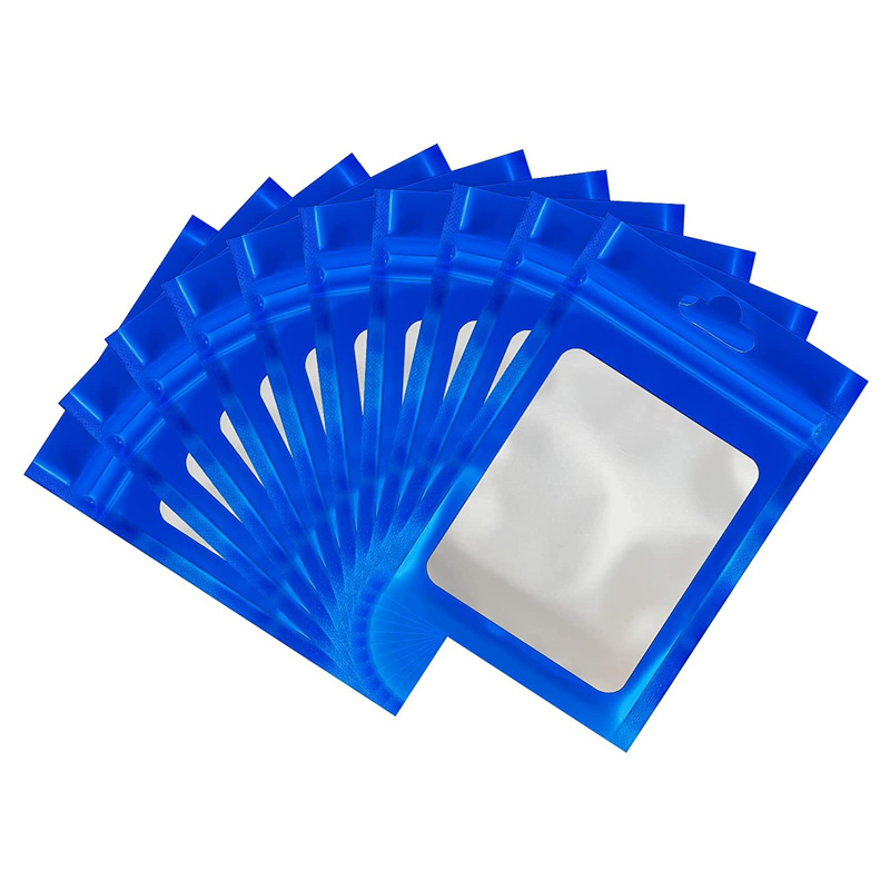Food Storage In Mylar Bags - 1000 Stuks Blauwe Mylar Zakken Hersluitbare