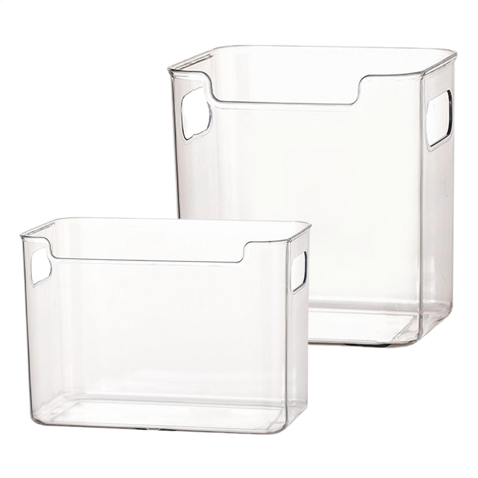 Food Storage Pantry - Koelkastbakken met handgrepen, transparante deurcontainers, organizer
