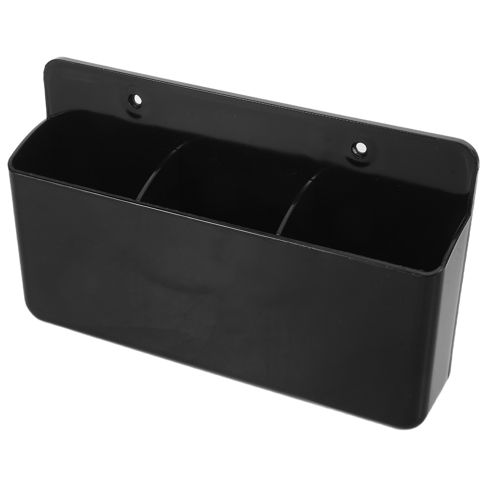Food Storage Boxes - 3-vakken wandmontage afstandsbedieningshouder, zelfklevende opbergdoos, multifunctionele