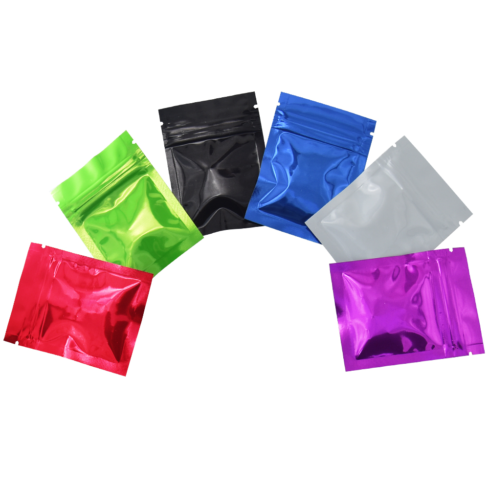 Food Storage In Mylar Bags - 500 Stuks 6x8cm Kleine Hersluitbare Zip-Lock