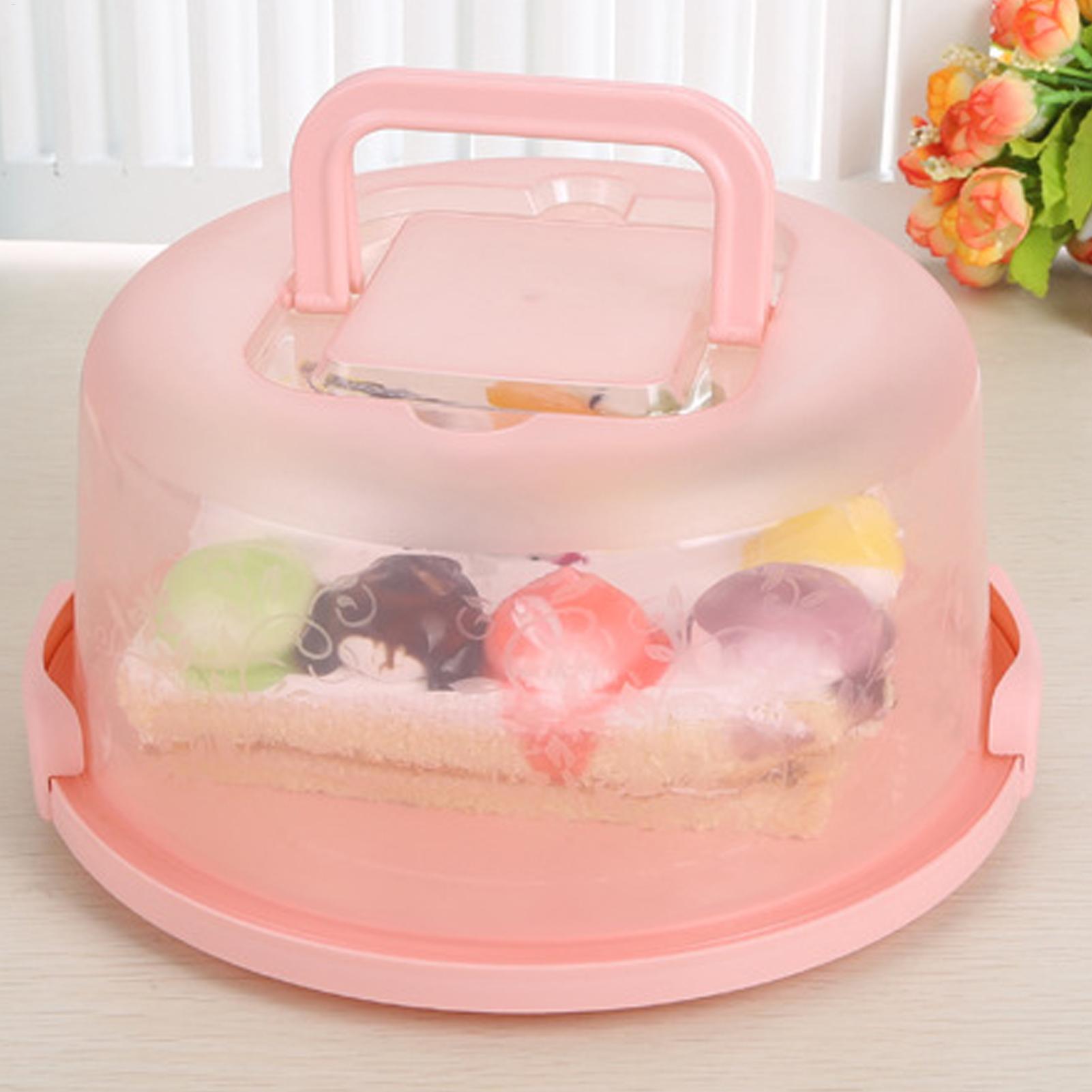Food Storage Boxes - Handzame taartverpakking, herbruikbare luchtdichte doos, draagbare