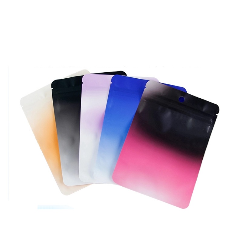 Food Storage In Mylar Bags - 1000 stks/partij 10.5x15 cm Kleurverloop Ritssluitingszakken