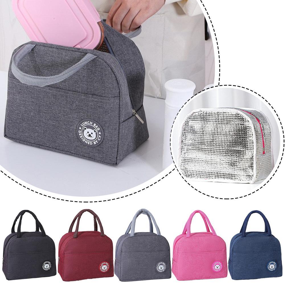 Food Storage Roll Bags - Geïsoleerde lunchtas Draagbare thermische ijspakking Waterdichte