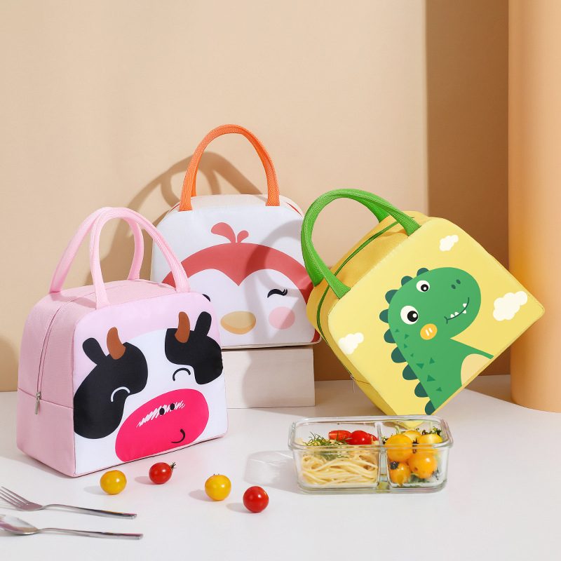 Food Storage Temperature - Cartoon Schattige Lunchtas Voor Kinderen Aluminium