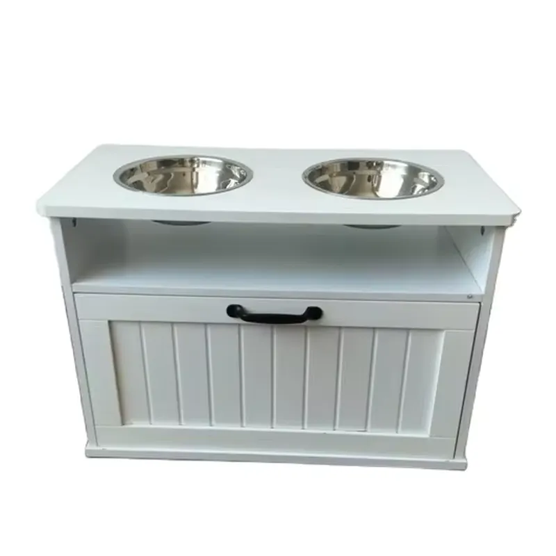 Food Storage For Dog - Moderne 5L RVS Magnetische Deur Hondenvoer
