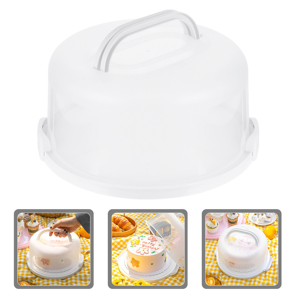 Food Storage Handling - Taartbewaarbox 10 inch rond herbruikbaar PP