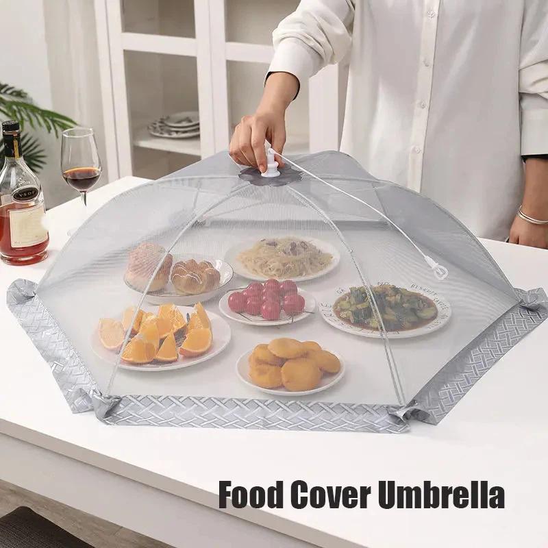 Food Storage Net - Ademend opvouwbaar voedselnet van mesh, paraplubladige