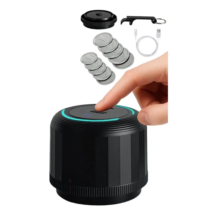 Best Food Storage - 【BESTE WENSEN】Elektrische vacuümverpakkingsset voor bottelen, draagbare