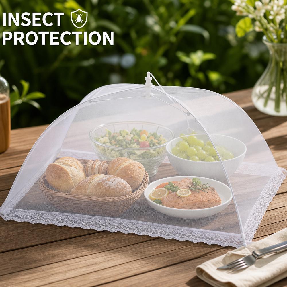 Food Storage Net - Opvouwbare voedselafdekking Mesh Net Tent Paraplu