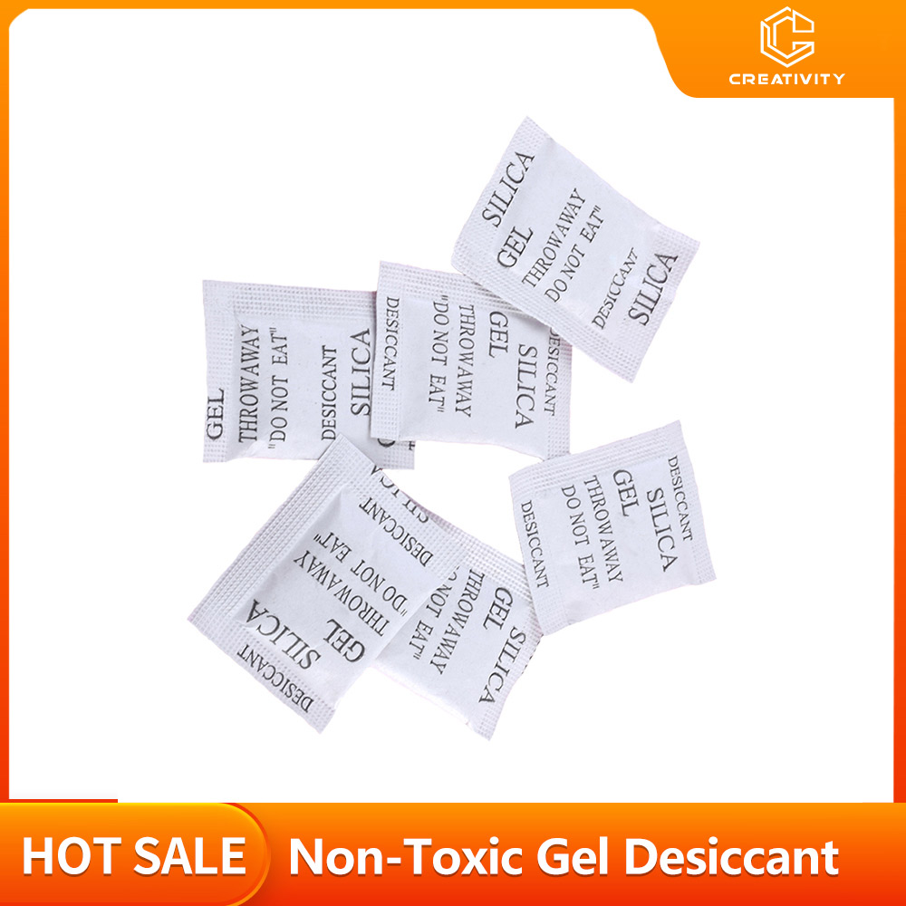 Food Storage Non Toxic - 20/50/100 Packs Silicagel Niet-Toxisch Gel Droogmiddel