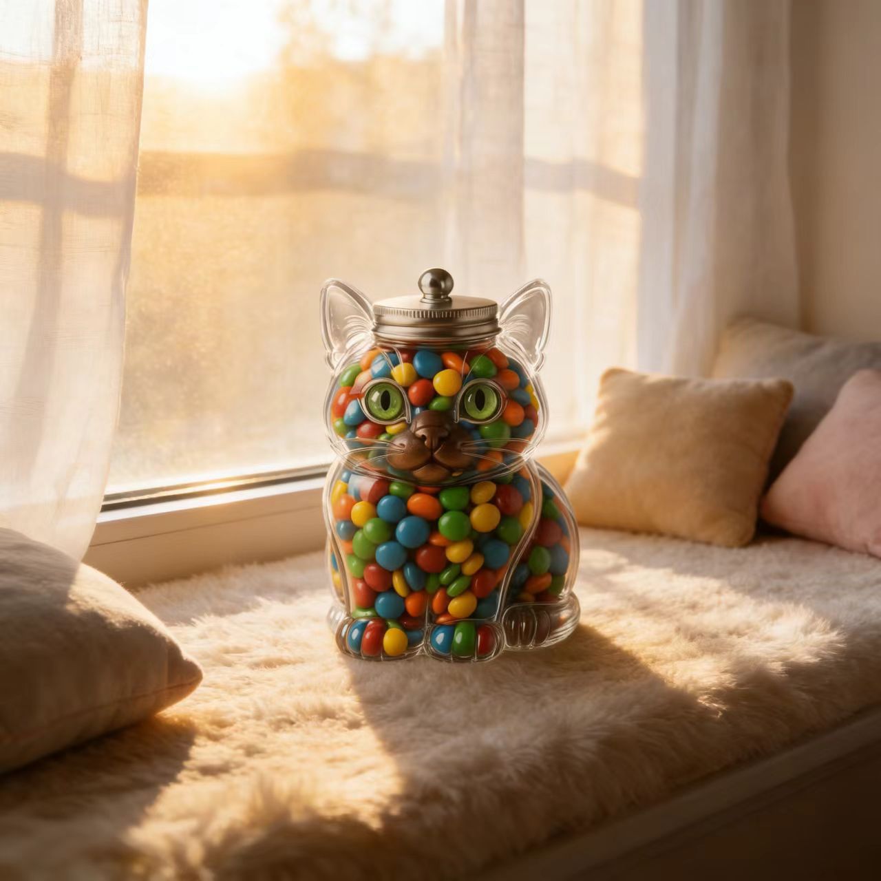 Schattig glazen snoepvaasje in - Food Storage With Glass Lids recensie en prijs
