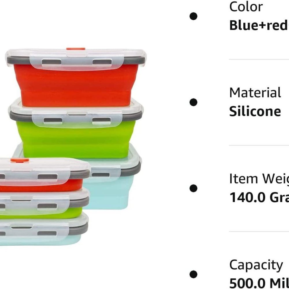 Ruimtebesparende opvouwbare si - Food Storage Non Toxic recensie en prijs
