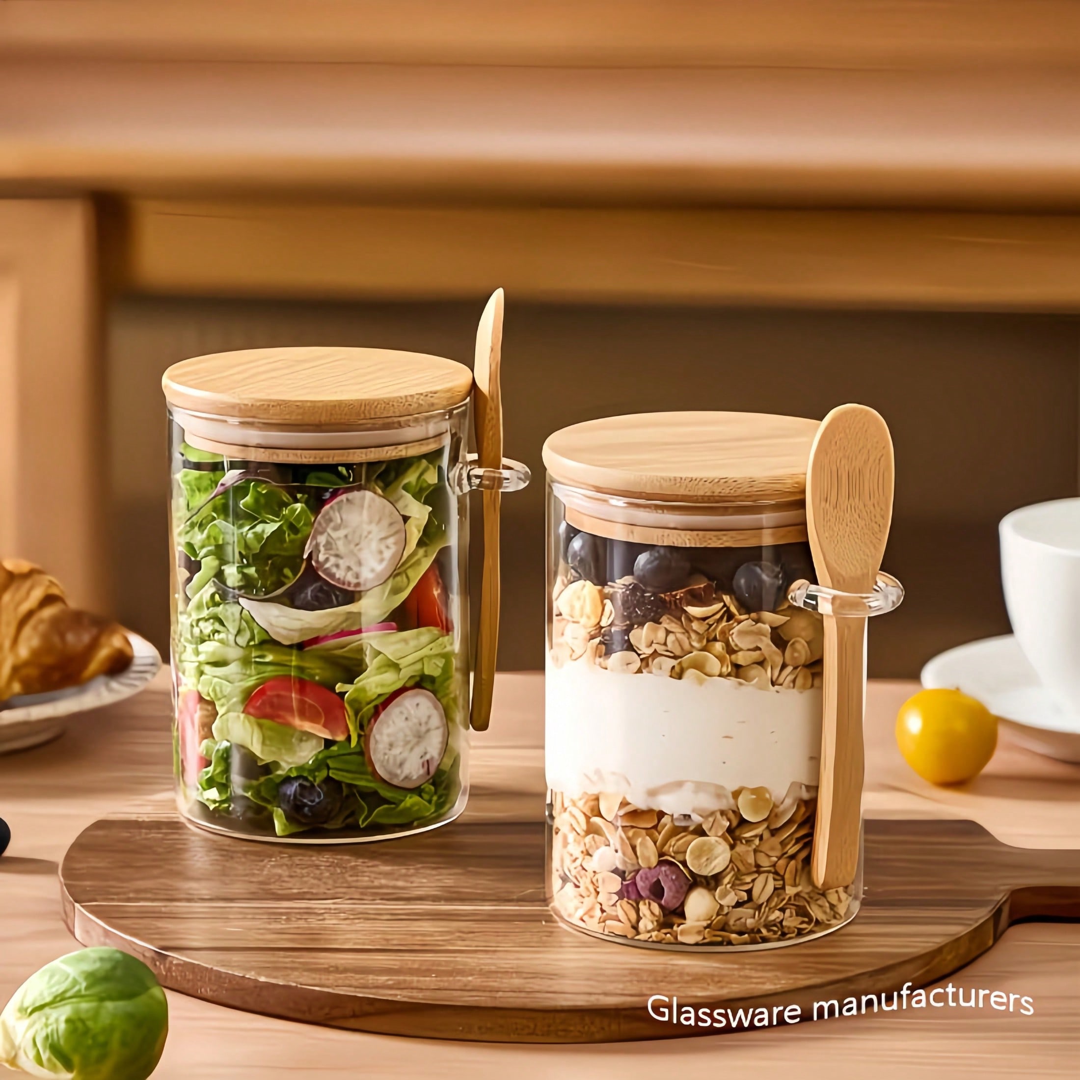 4-delige opbergset (inclusief  - Food Storage With Glass Lids recensie en prijs