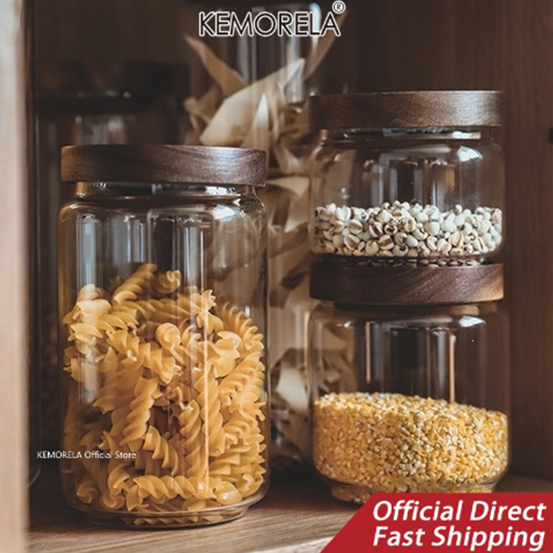 Houten deksel Glazen luchtdich - Food Storage With Glass Lids recensie en prijs