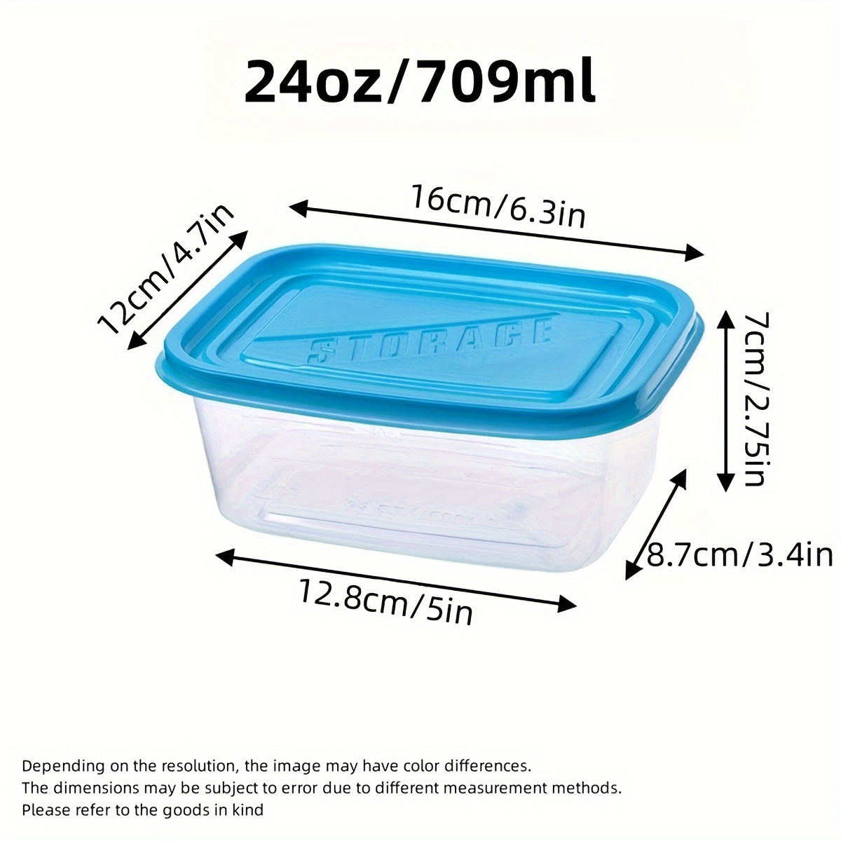 Een set van 6 transparante, st - Food Storage With Colander recensie en prijs