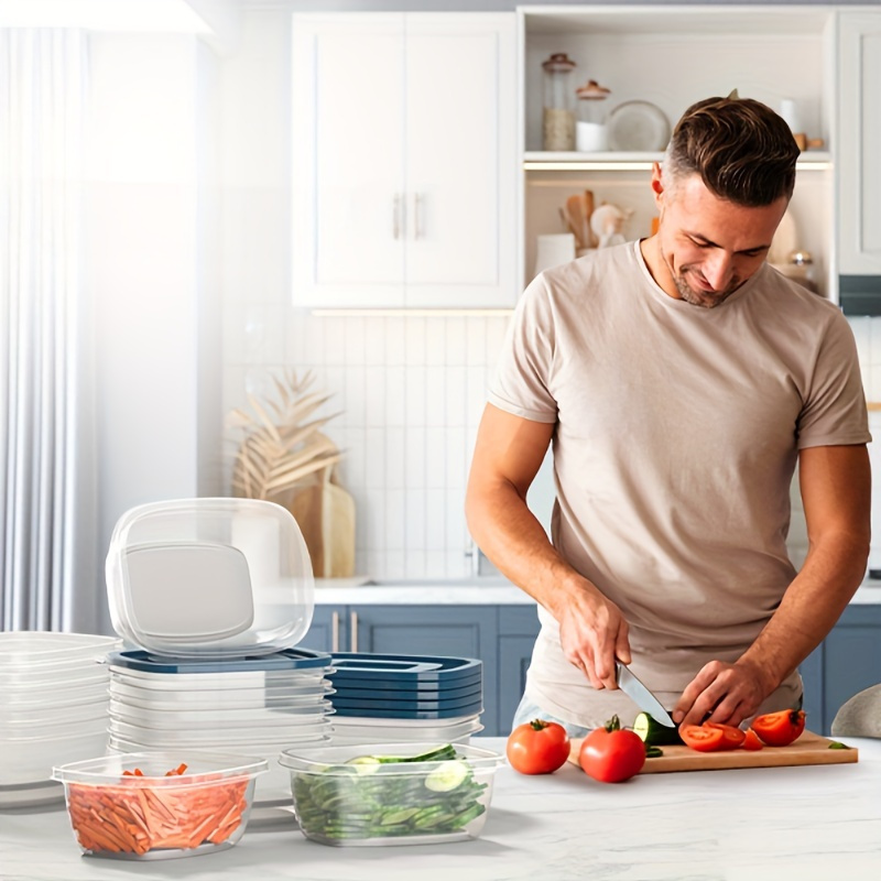 Een set van 6 transparante, st - Food Storage With Colander recensie en prijs