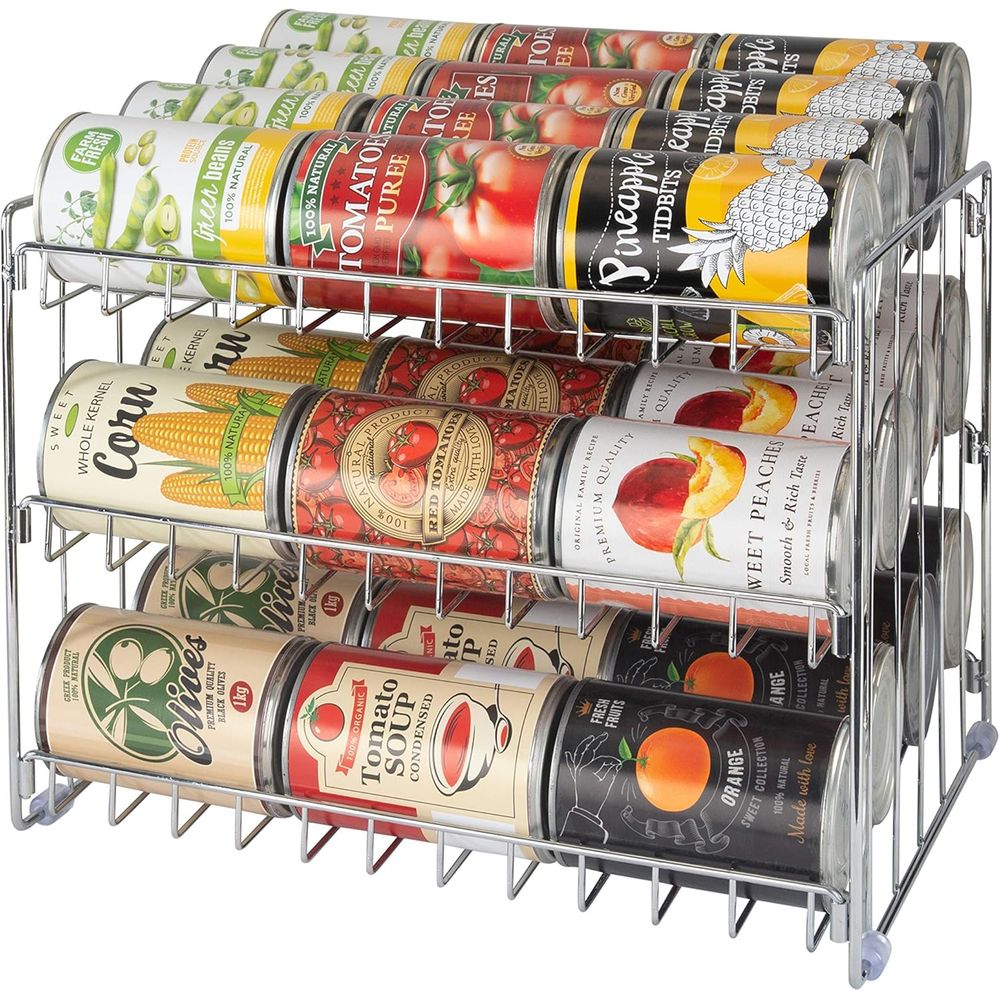3-laags blikjesorganizer |   C - Food Storage Pantry recensie en prijs