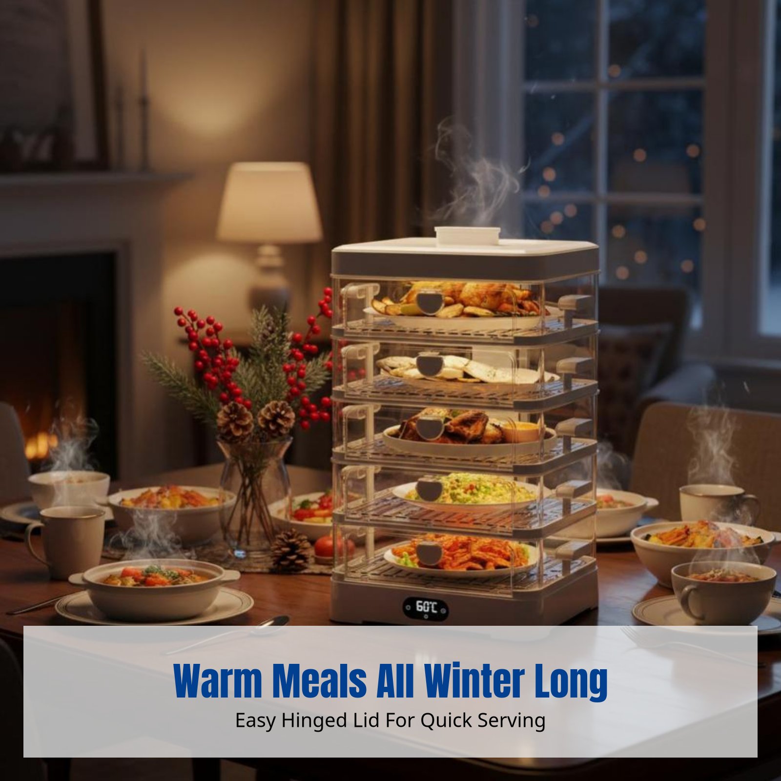 Elektrische voedselverwarmer,  - Food Storage Warmer recensie en prijs