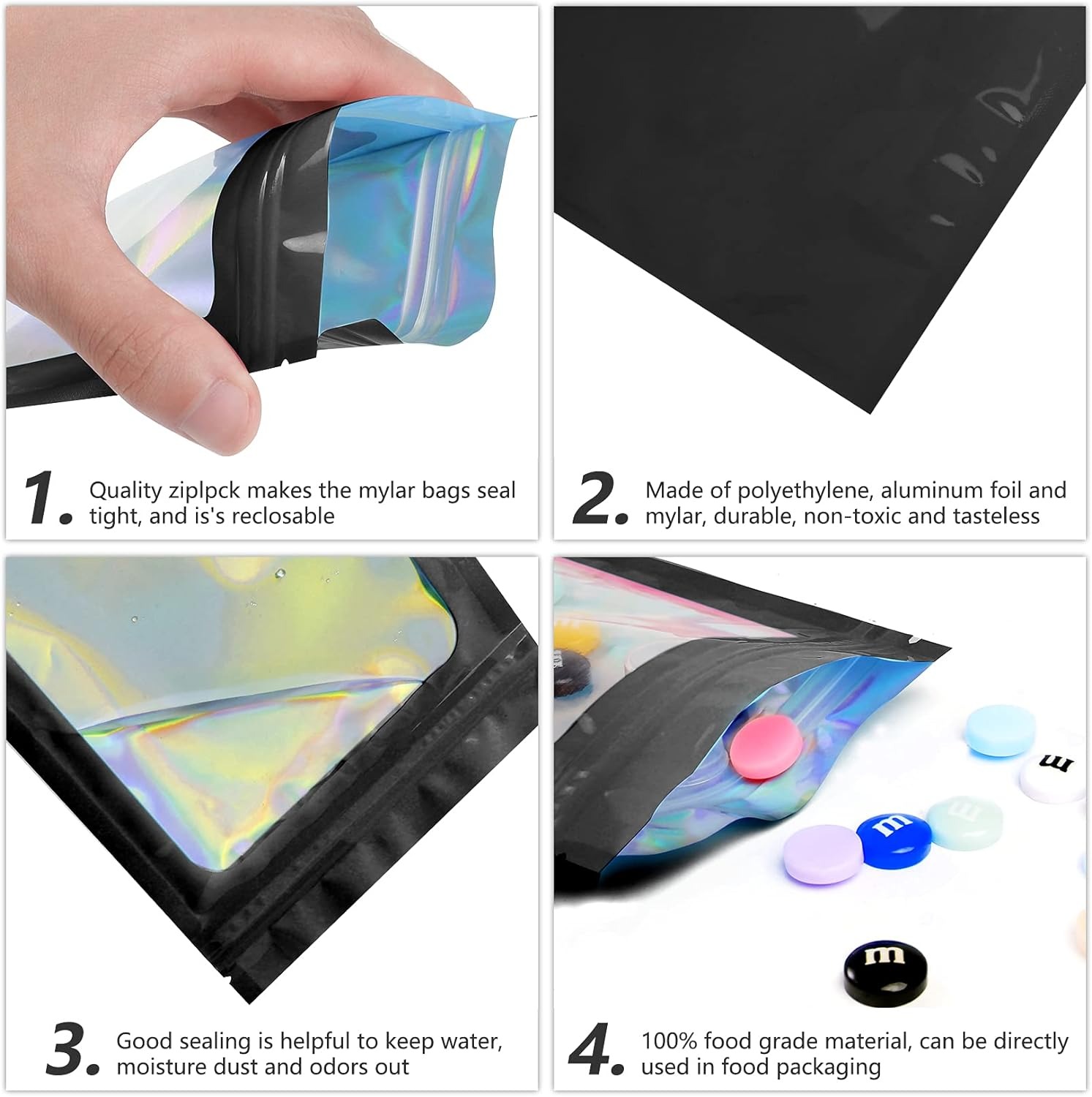 100 Mylar zakken met op maat b - Food Storage In Mylar Bags recensie en prijs