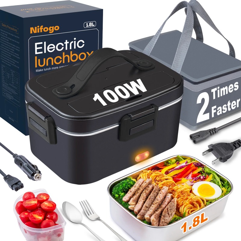 Elektrisch verwarmde lunchbox  - Food Storage Warmer recensie en prijs