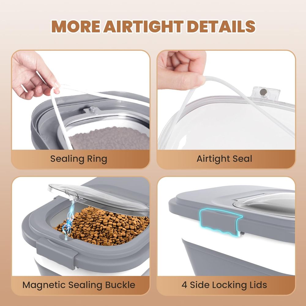 Luchtdichte hondenvoeropbergco - Food Storage Handling recensie en prijs