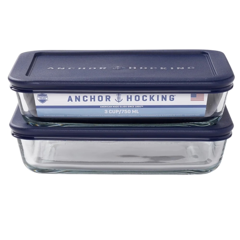 Glazen voedselbewaarcontainers - Food Storage With Glass Lids recensie en prijs