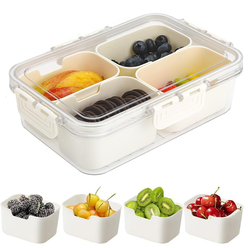 Draagbare voedselbewaarbox, sn - Food Storage With Colander recensie en prijs