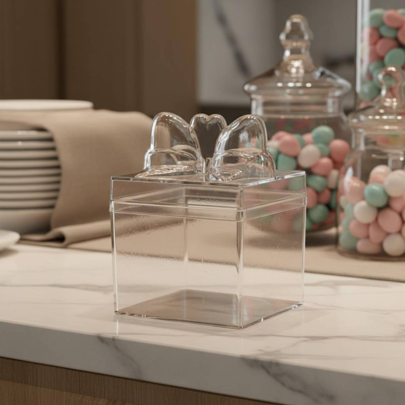 Transparante plastic snoepdoos - Food Storage Boxes recensie en prijs