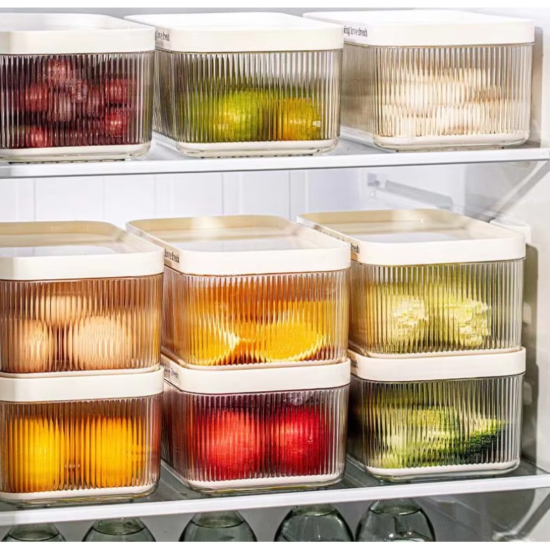 Stapelbare plastic rechthoekig - Food Storage Vegetables recensie en prijs