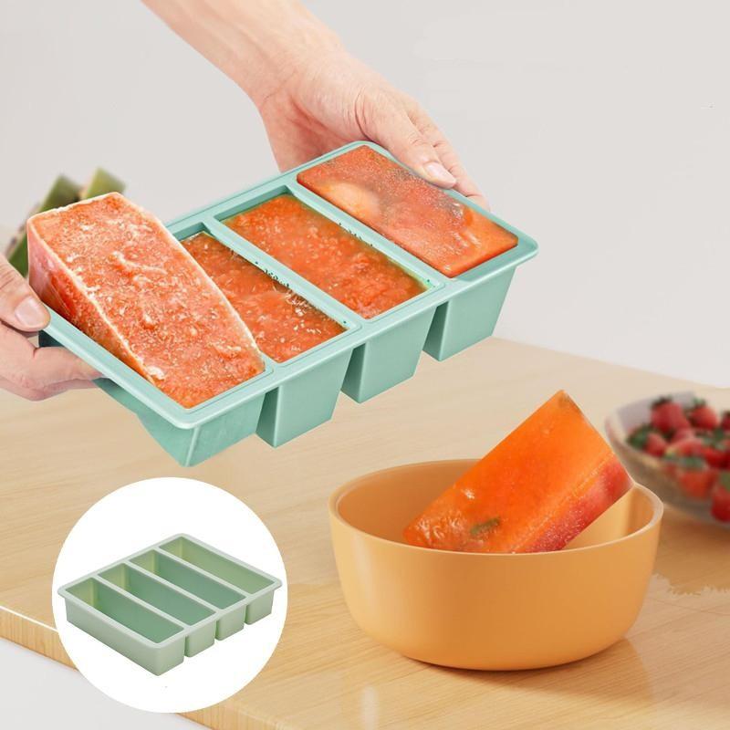 Extra grote siliconen voedselb - Food Storage With Colander recensie en prijs