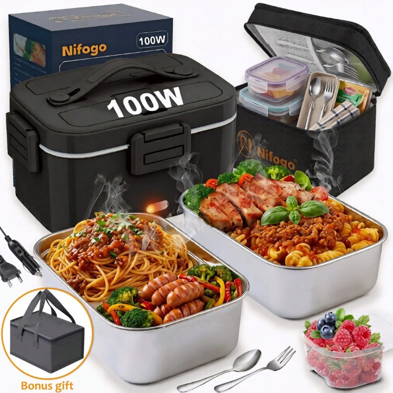 100W Elektrisch Verwarmde Lunc - Food Storage Warmer recensie en prijs