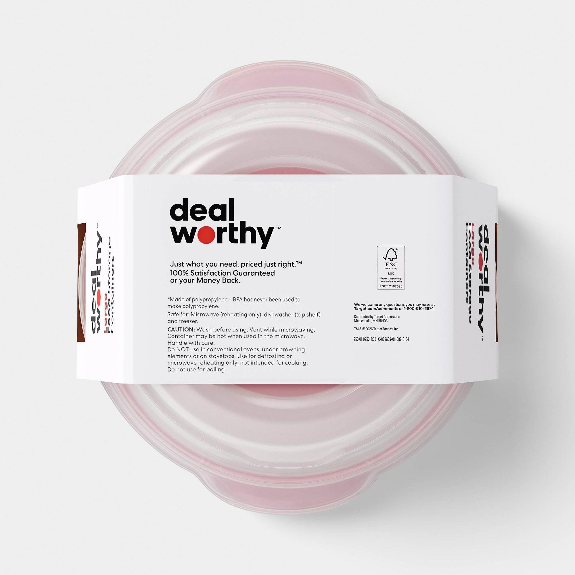 2ct Grote Ronde Voedselbewaarc - Food Storage Pantry recensie en prijs