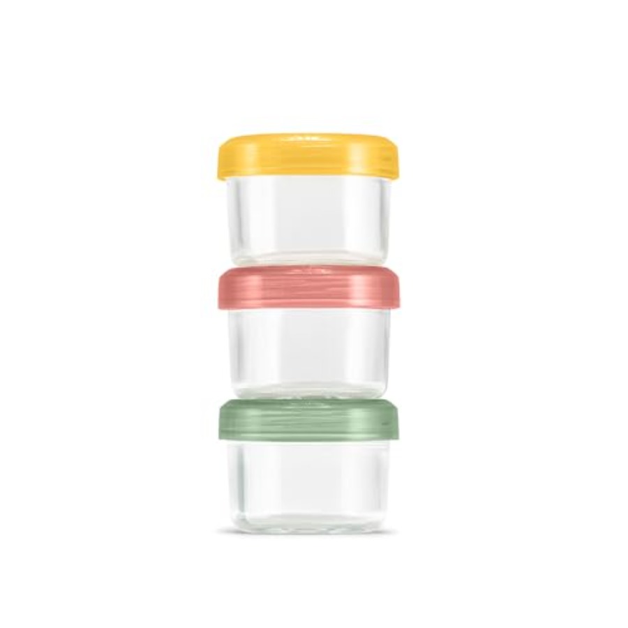 Kleurvaste glazen maaltijdvoor - Food Storage With Glass Lids recensie en prijs