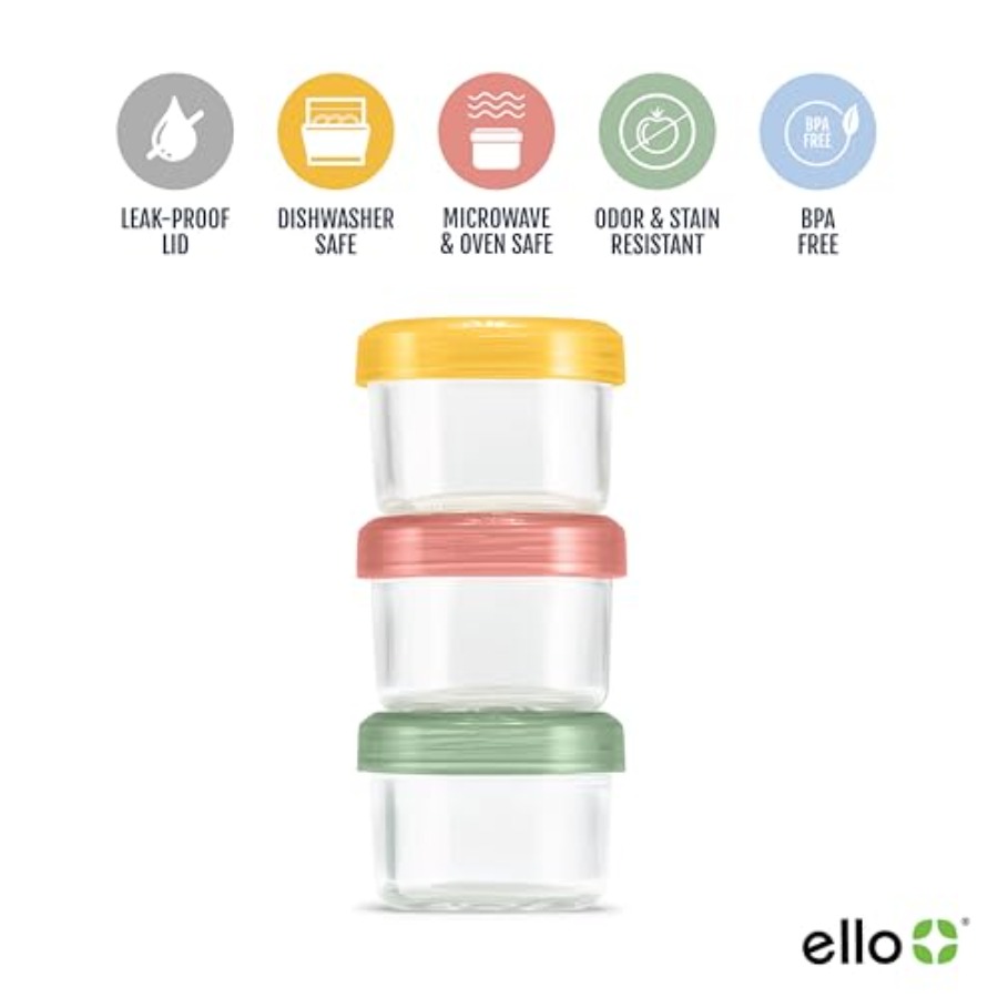 Kleurvaste glazen maaltijdvoor - Food Storage With Glass Lids recensie en prijs
