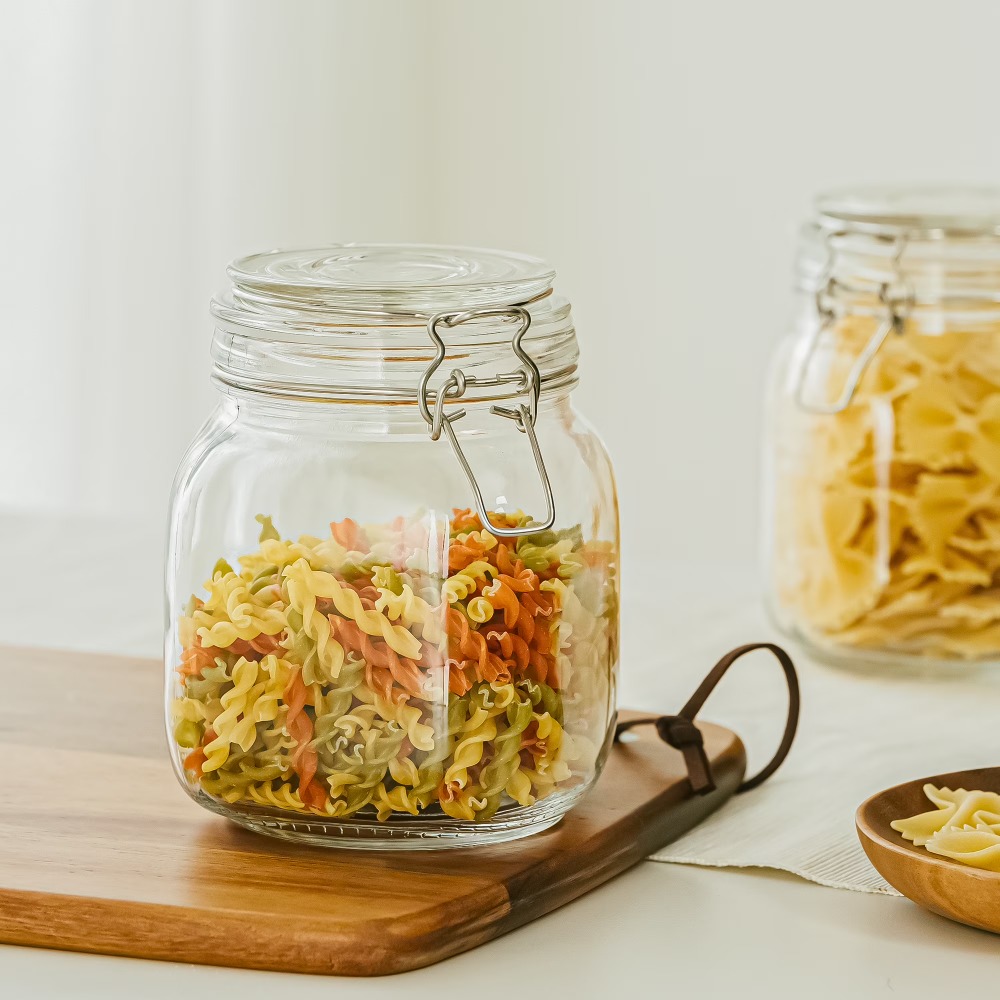 Mainstays 38 oz glazen voedsel - Food Storage With Glass Lids recensie en prijs