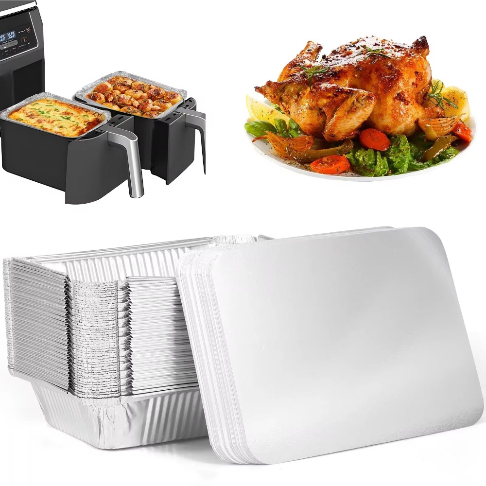10 STKS Wegwerp Aluminiumfolie - Food Storage Square Containers recensie en prijs