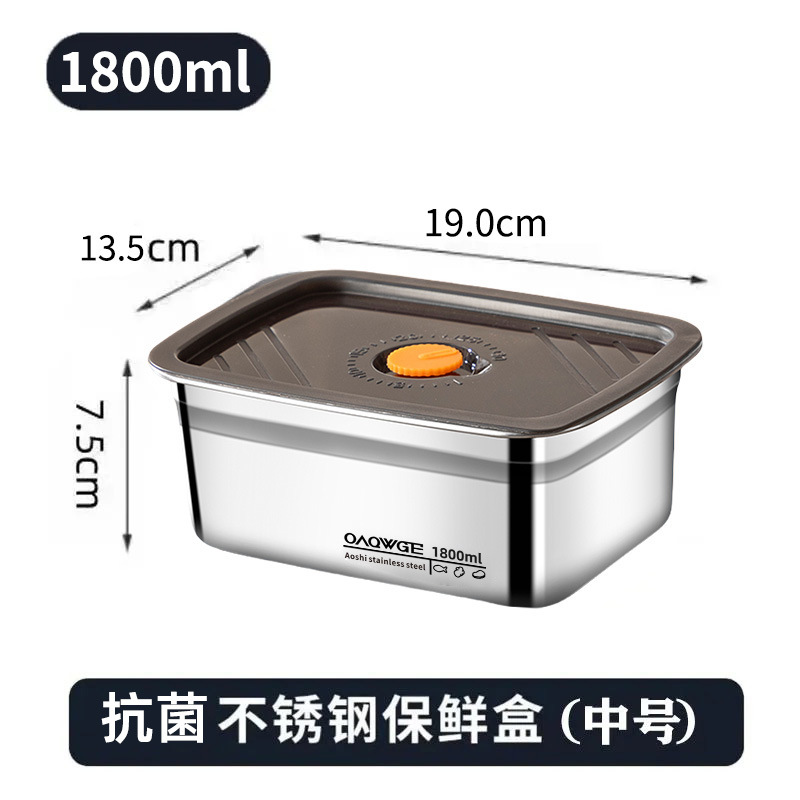 1/4 Stuks Roestvrijstalen Lunc - Food Storage Method recensie en prijs