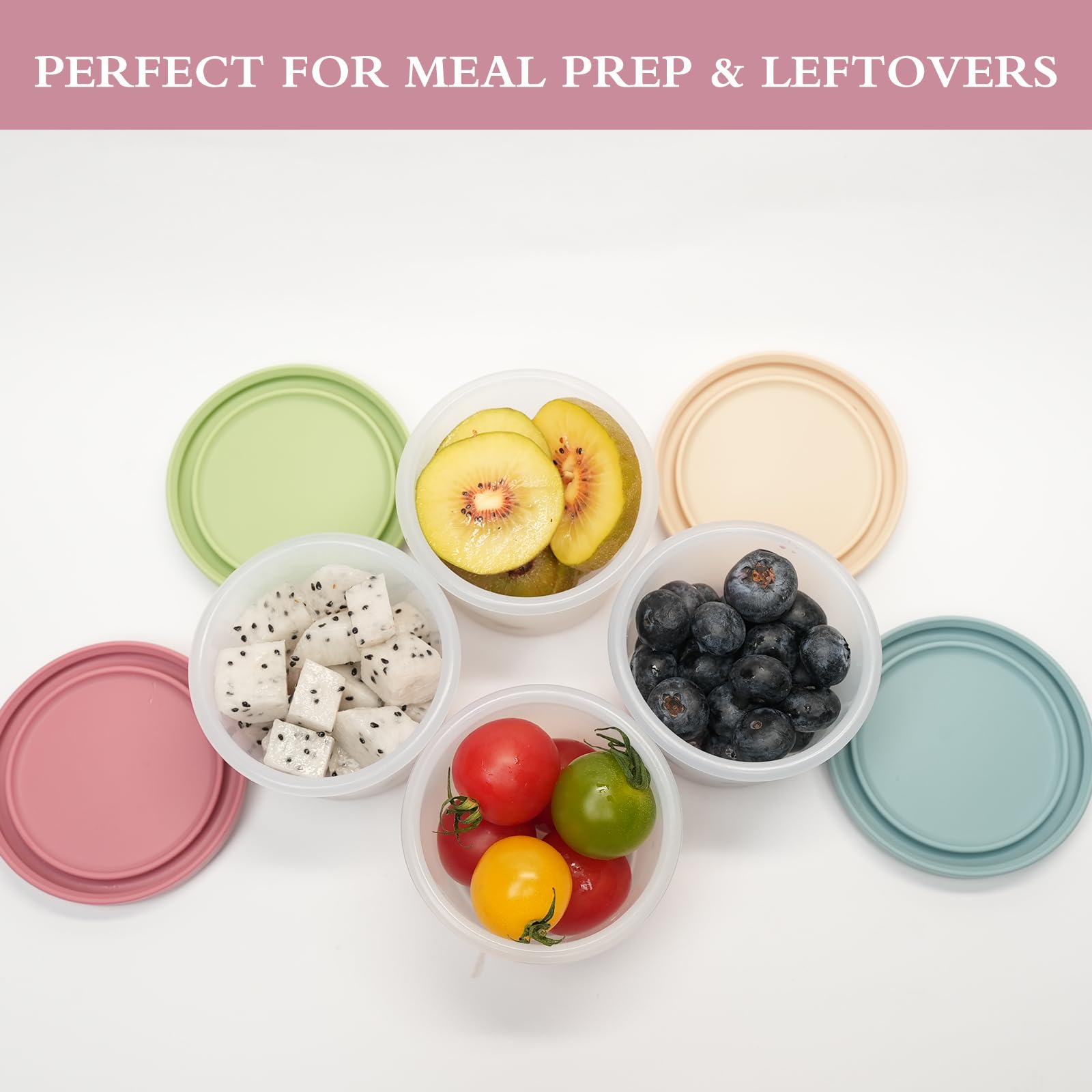 Voedselveilige siliconen babyv - Food Storage Silicone recensie en prijs