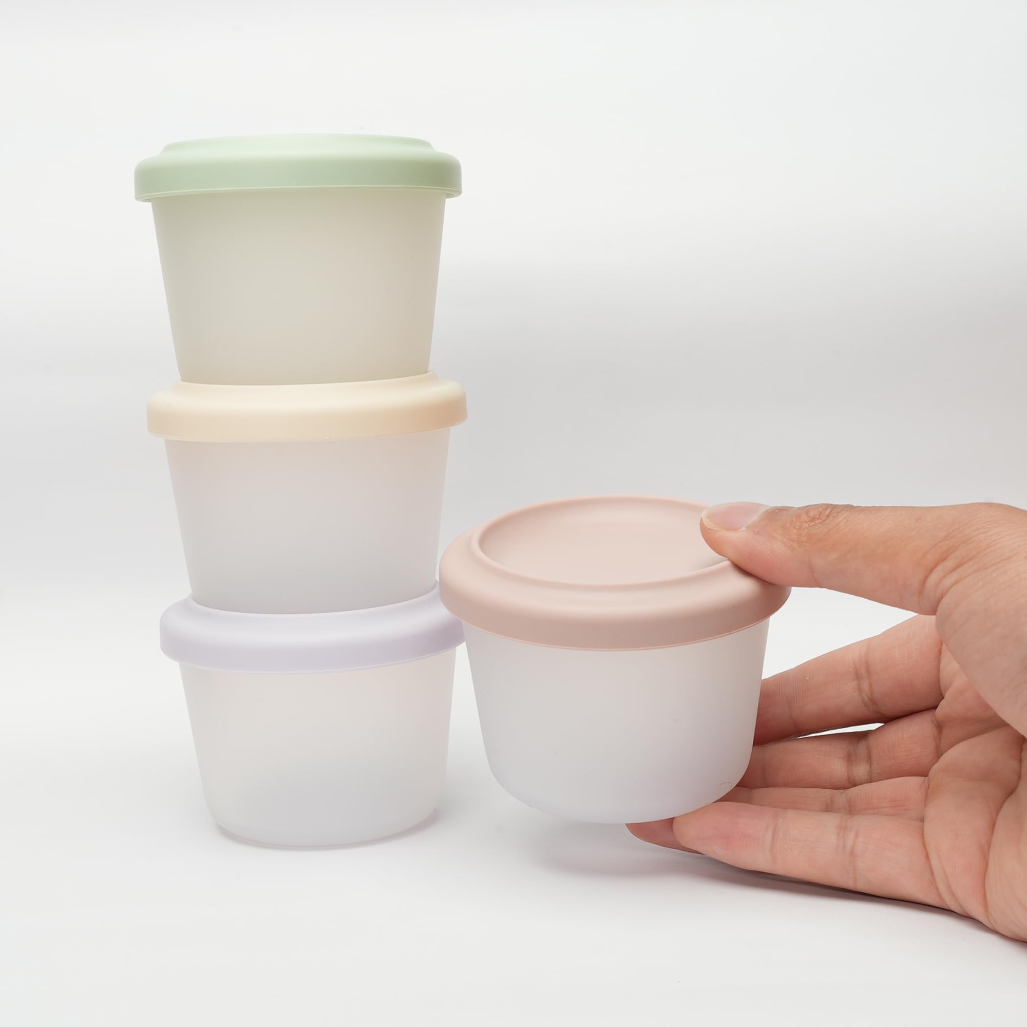 Voedselveilige siliconen babyv - Food Storage Silicone recensie en prijs