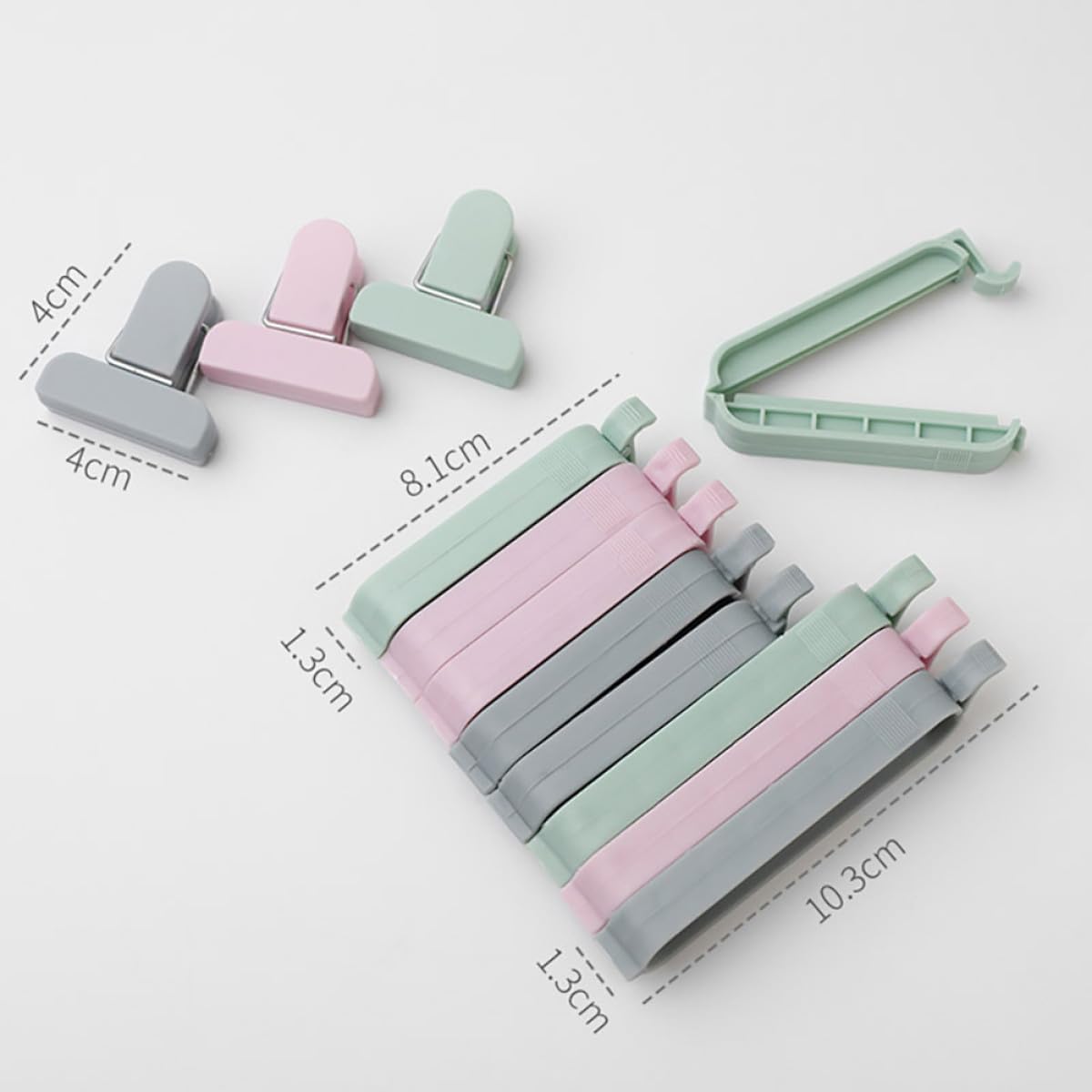 12 stuks Gemengde Kleur Plasti - Food Storage Method recensie en prijs