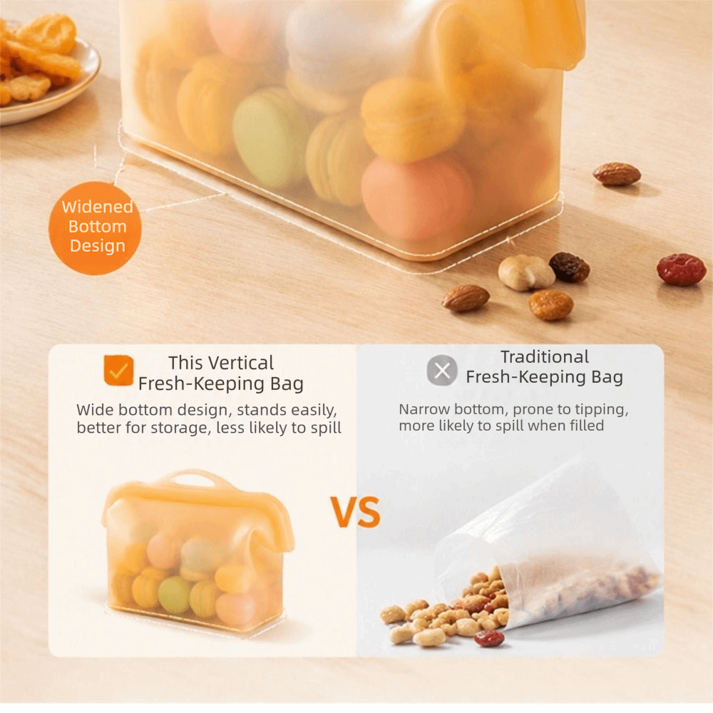 Lekvrije siliconen voedselbewa - Food Storage Temperature recensie en prijs