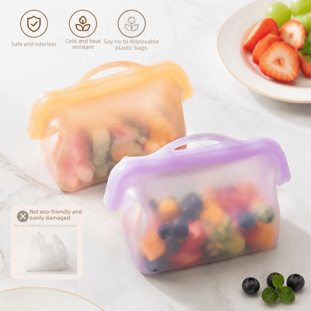 Lekvrije siliconen voedselbewa - Food Storage Temperature recensie en prijs