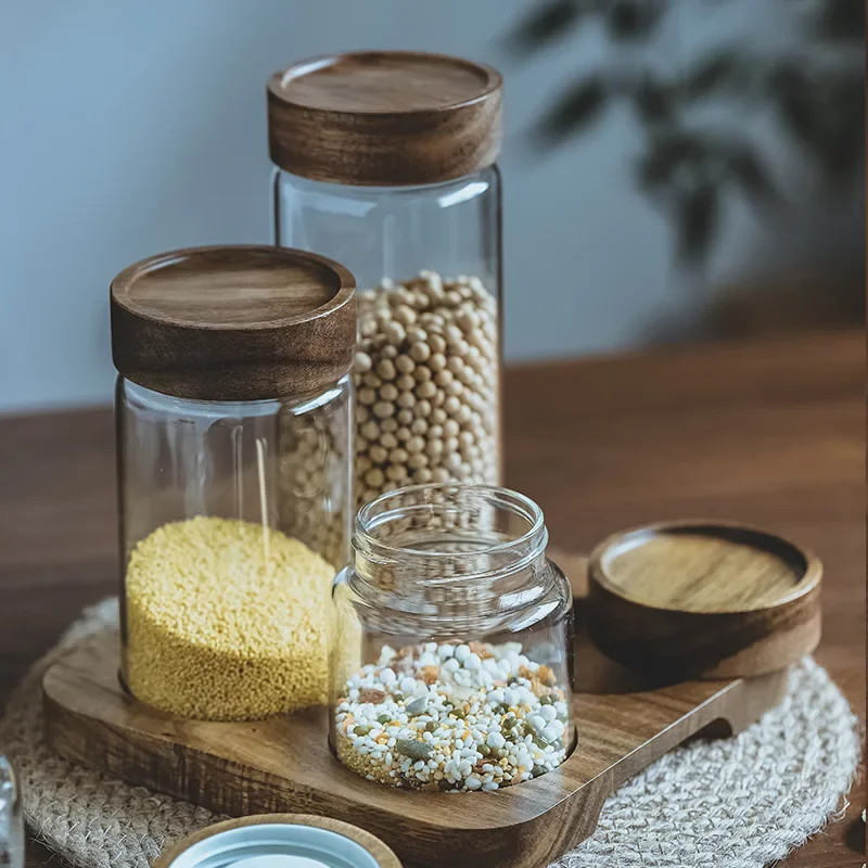 Houten Deksel Orgnizer Glas Lu - Food Storage With Glass Lids recensie en prijs