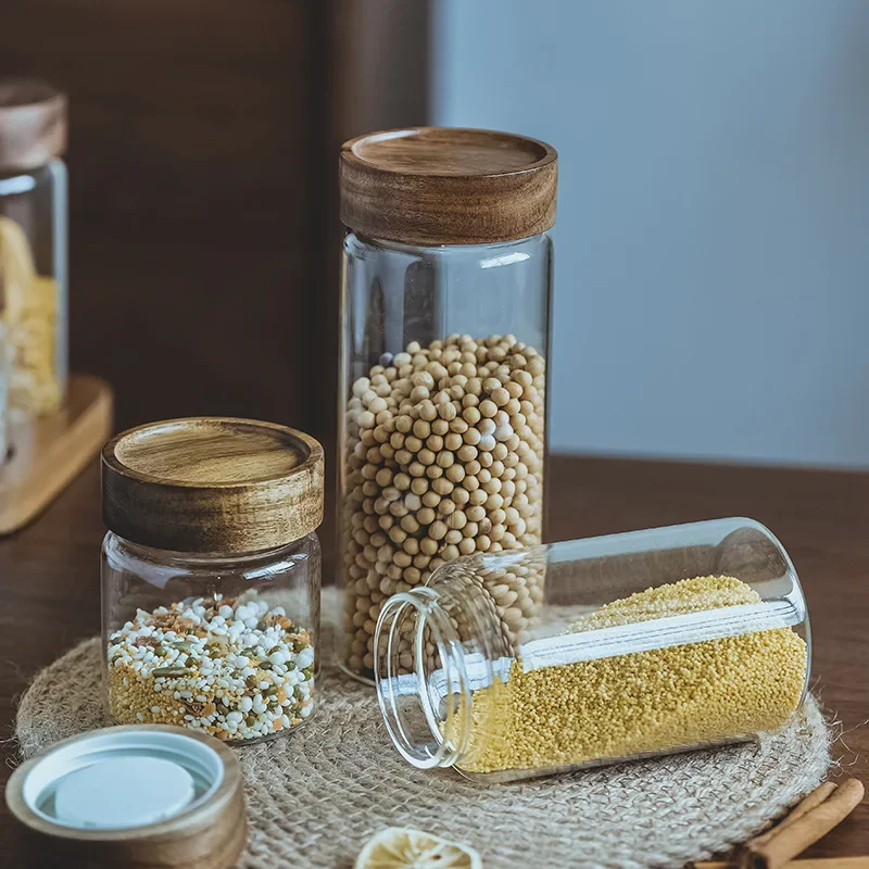 Houten Deksel Orgnizer Glas Lu - Food Storage With Glass Lids recensie en prijs
