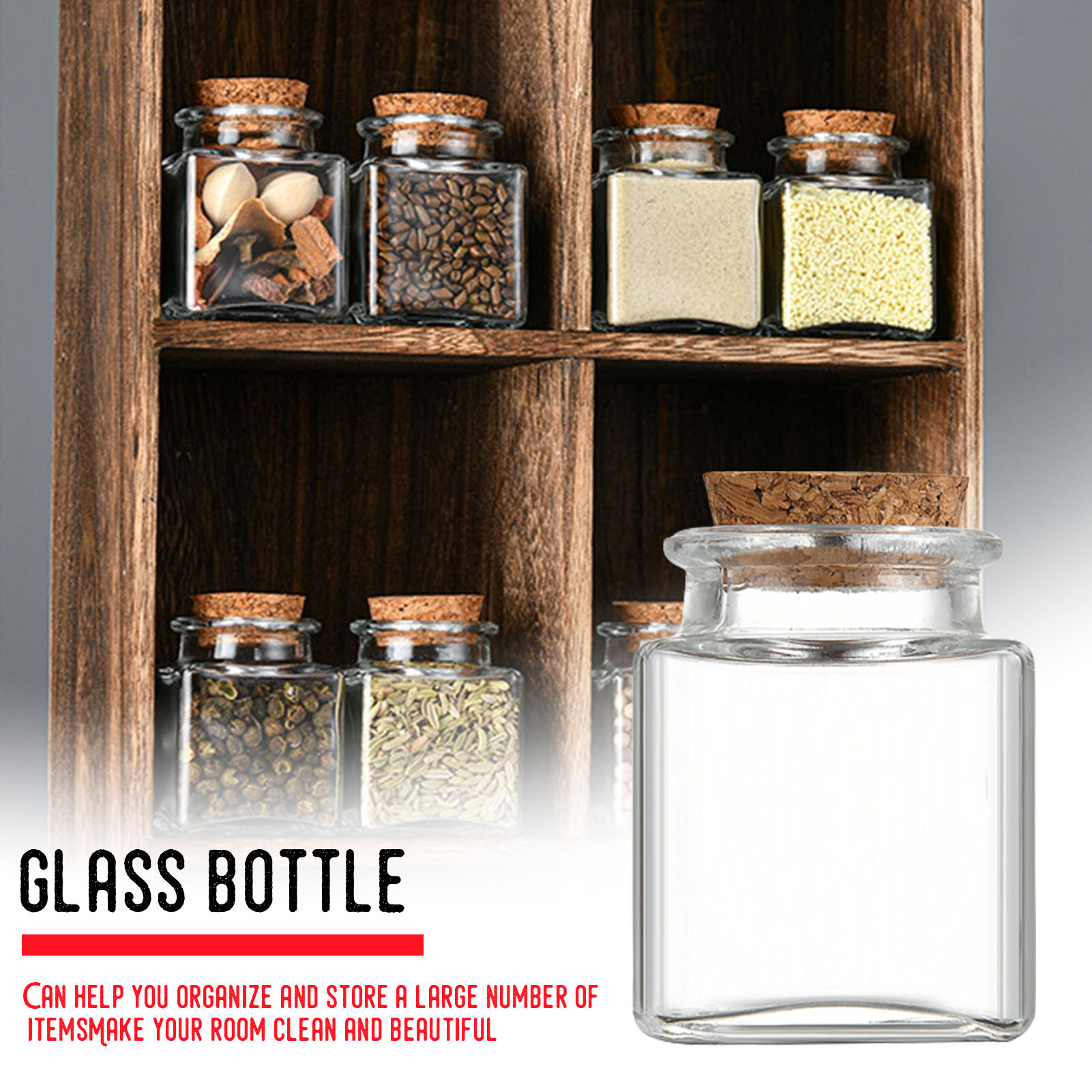 1/5/10 Stuks Glazen Opslag Pot - Food Storage With Glass Lids recensie en prijs