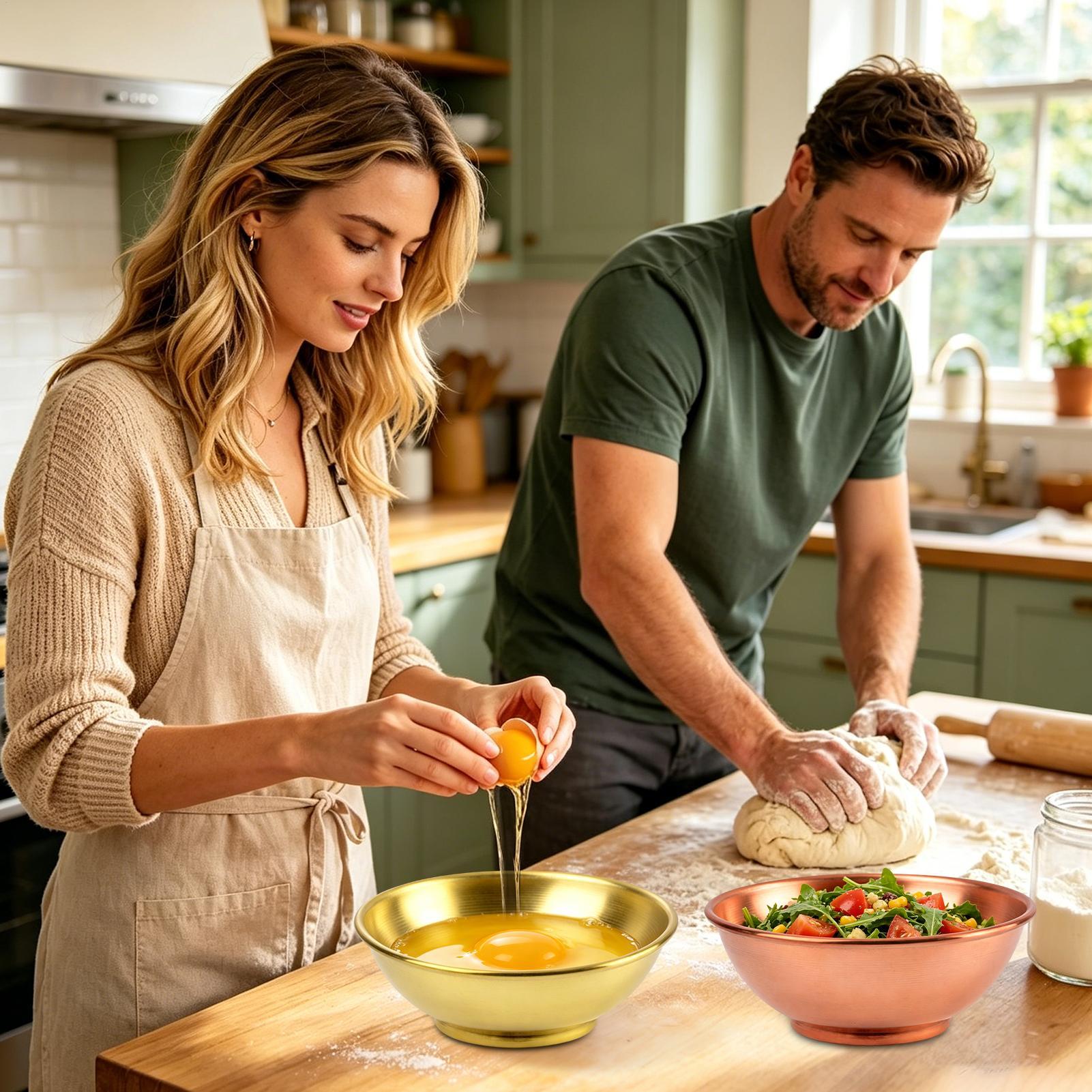 Koperen kom Grote opbergcontai - Food Storage Eco Friendly recensie en prijs